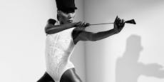 Pop-Diva Grace Jones modelt für Austro-Marke Wolford
