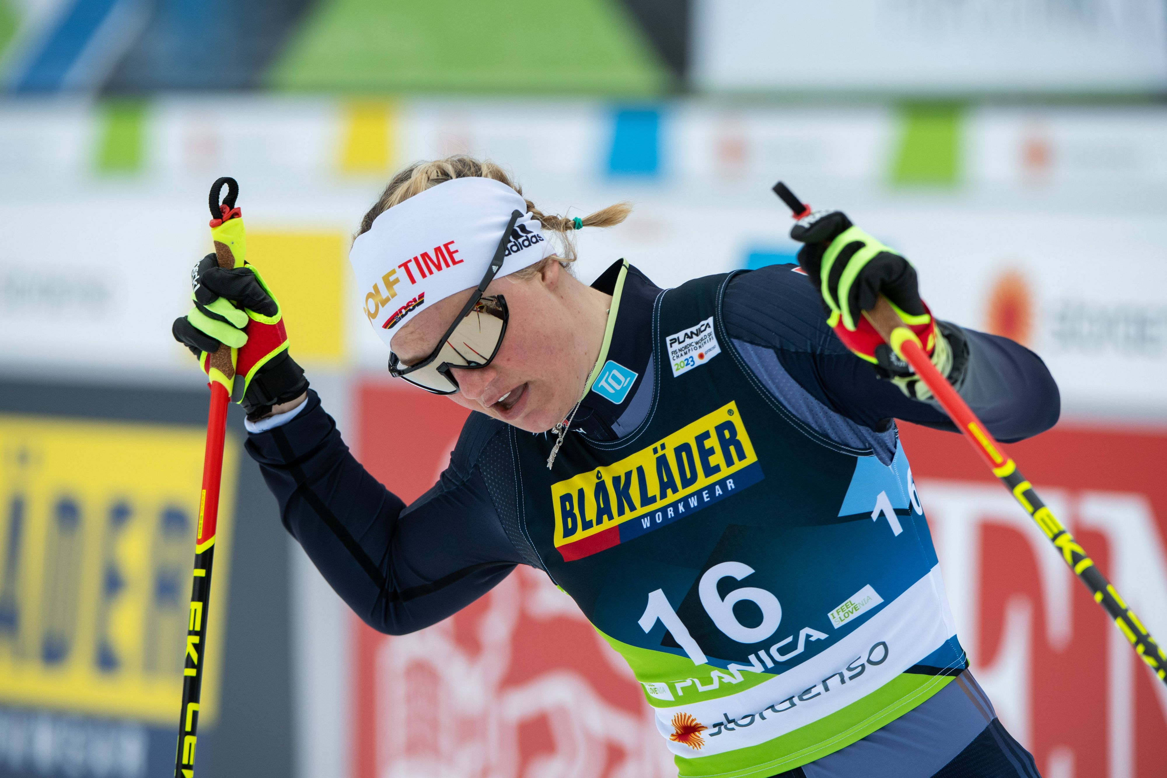 Die Deutsche Victoria Carl sorgte bei der Nordischen WM für einen echten Eklat. 