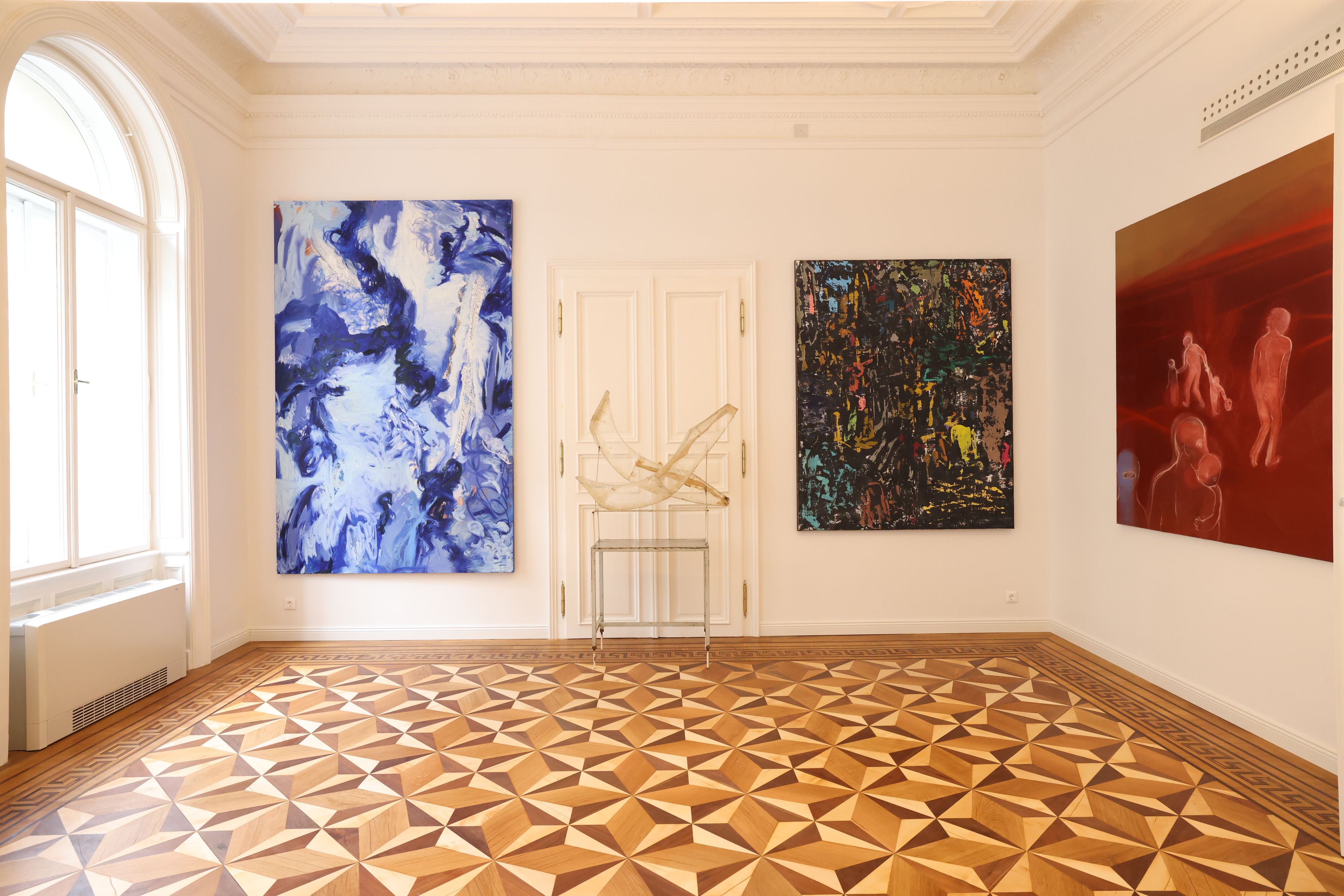 Im "<em>Heute"-</em>Verlagshaus hängen oder stehen derzeit 82 Kunstwerke, meist nur ein paar Monate lang.