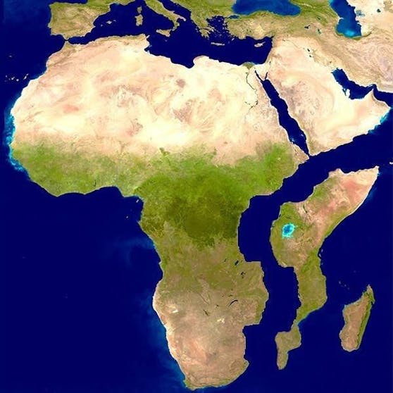 In Millionen von Jahren könnte sich die Somaliaplatte vollständig von der Afrikanischen Platte gelöst haben.