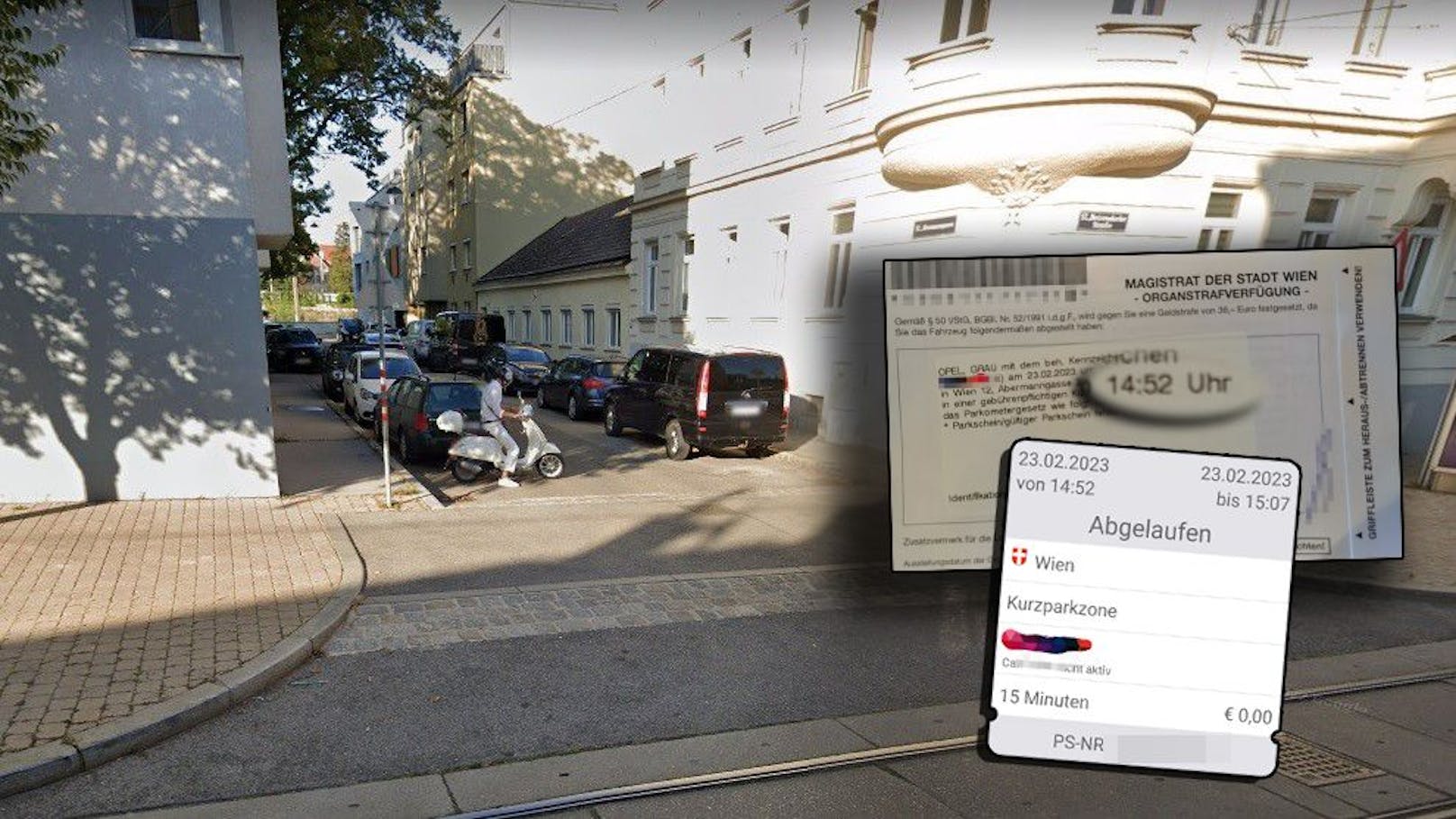 Wirbel um ein Parkmanöver in Wien-Meidling!