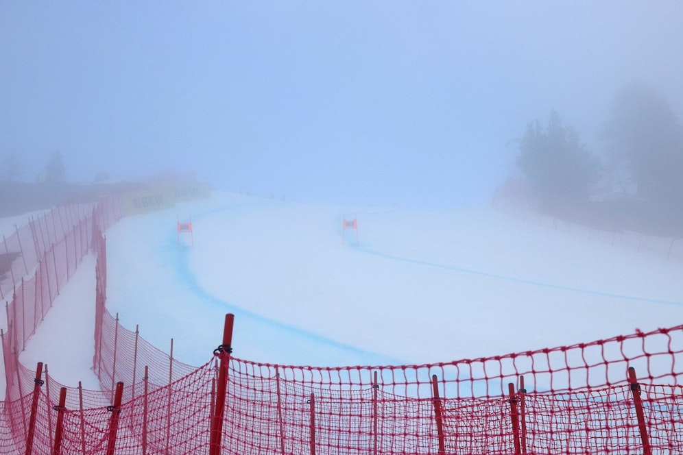Nebel in Crans-Montana