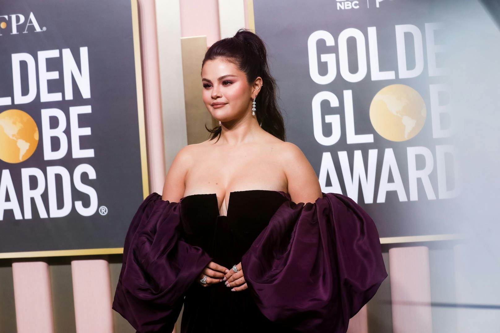 Selena Gomez bei den Golden Globe Awards Anfang Jänner.
