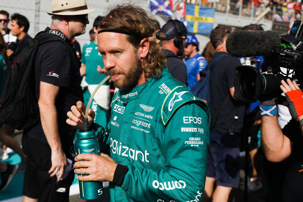 Sebastian Vettel gibt am Nürburgring Gas.&nbsp;