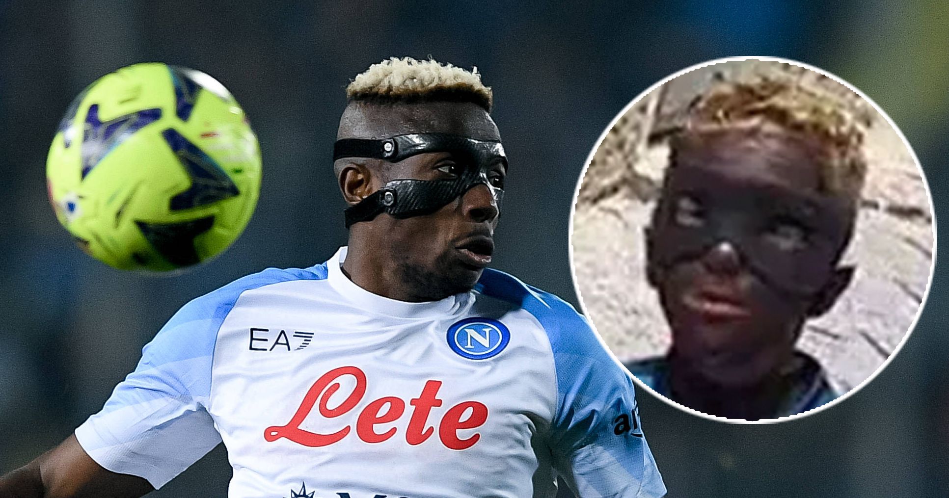 Kinder verkleidet als Victor Osimhen – Faschings-Streit in Italien