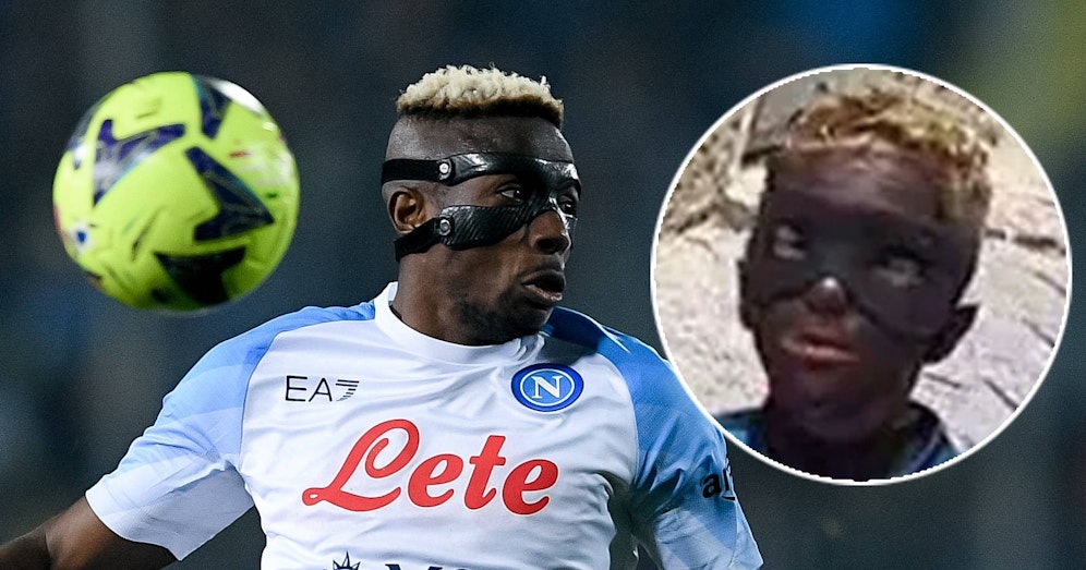 Kinder verkleidet als Victor Osimhen – Faschings-Streit in Italien