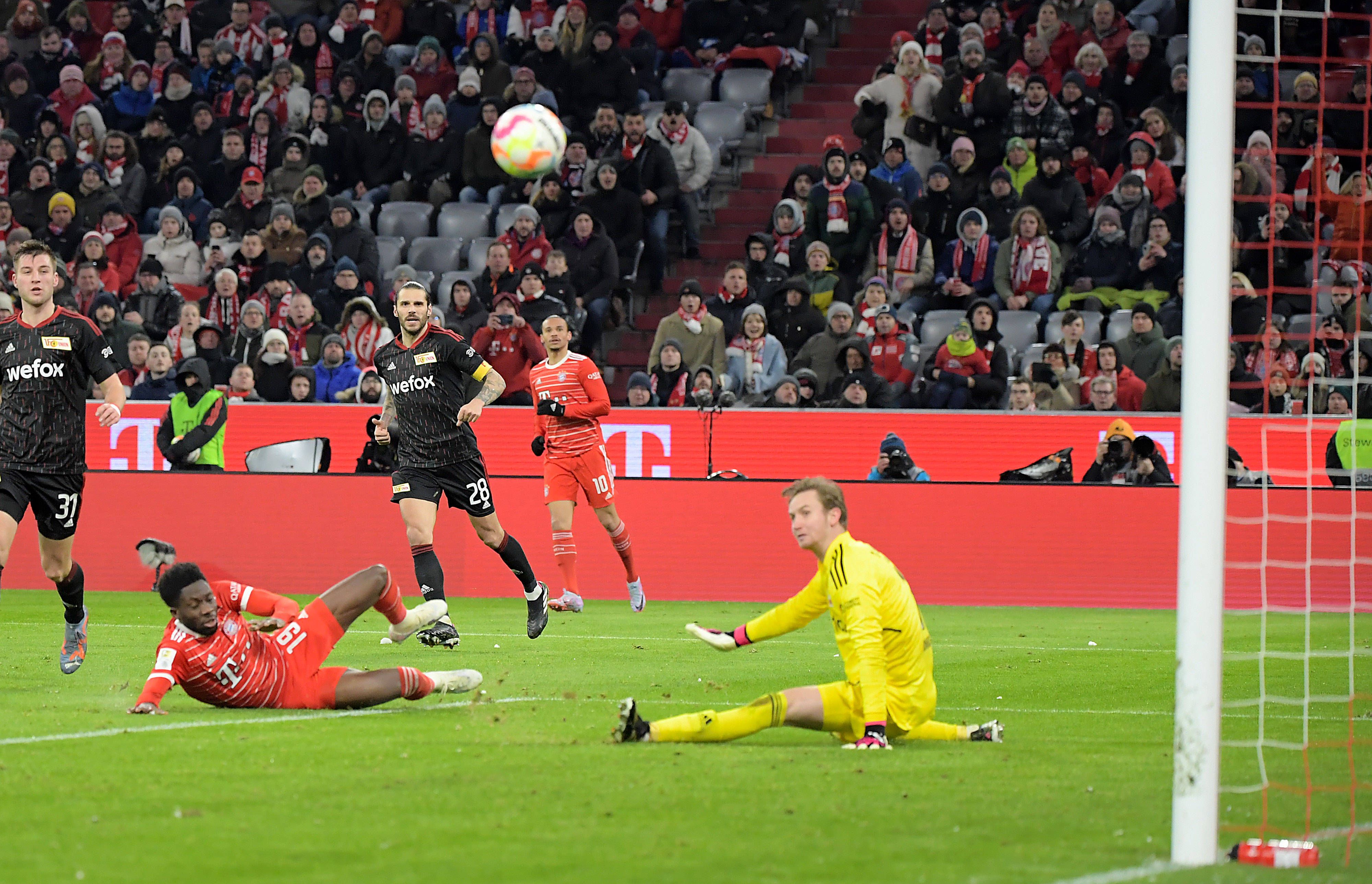 Die Bayern bezwingen Union Berlin.