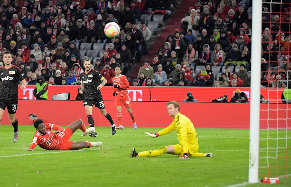 Die Bayern bezwingen Union Berlin.