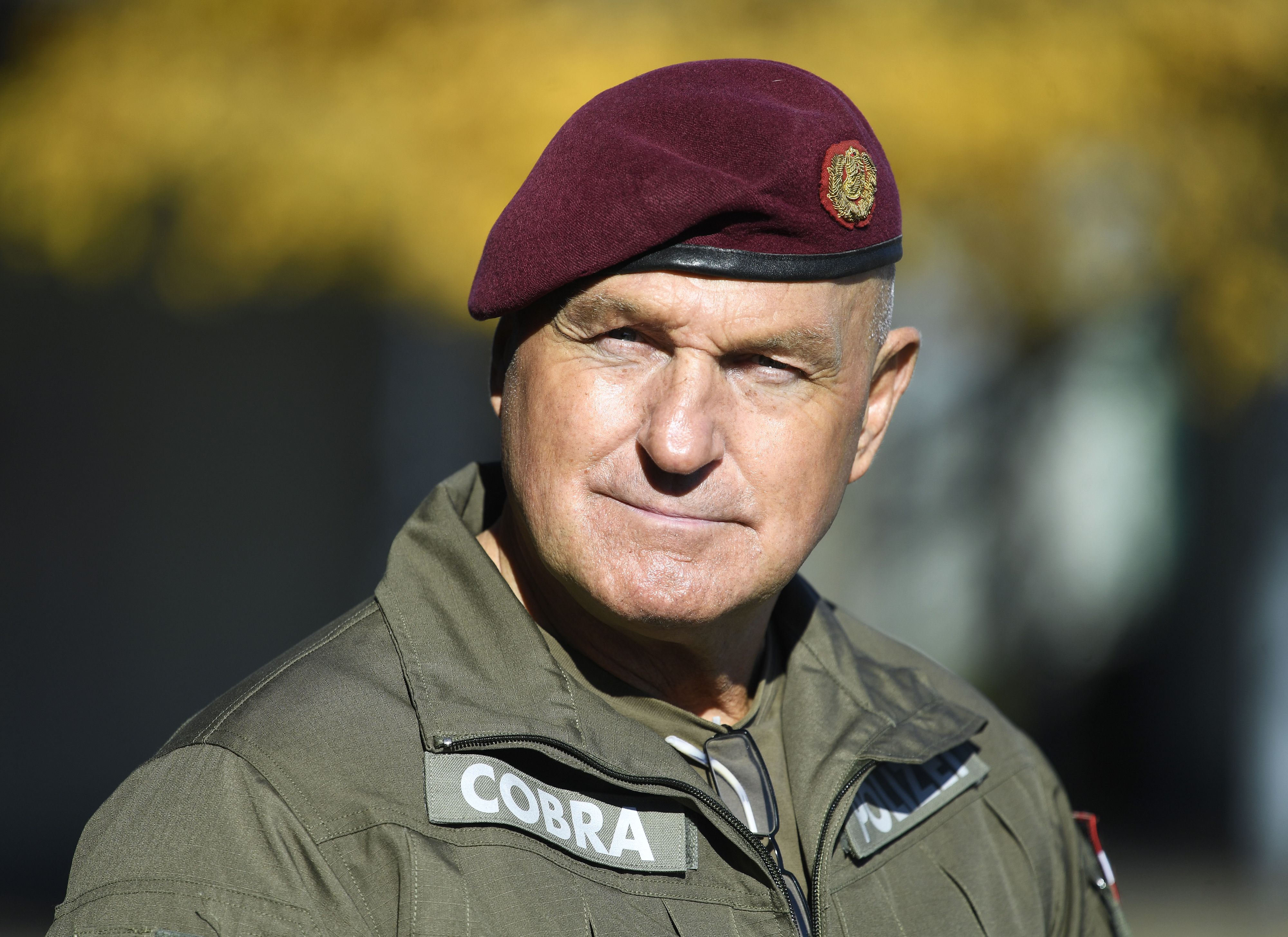 Hannes Gulnbrein, Leiter des Einsatzkommandos (EKO) Cobra, aufgenommen am Montag, 25. Oktober 2021, im EKO-Hauptquartier in Wiener Neustadt. Gulnbrein tritt Ende des Monats seinen Ruhestand an. (ARCHIVBILD VOM 25.10.2021) - FOTO: APA/ROBERT JAEGER - 20211025_PD11599 - Rechteinfo: Rights Managed (RM)