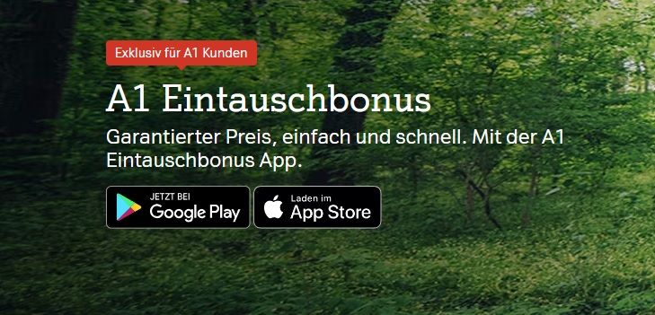 Die A1 Eintauschbonus-App ist ab dem 27. Februar auf Google Play verfügbar, weitere App-Stores folgen.