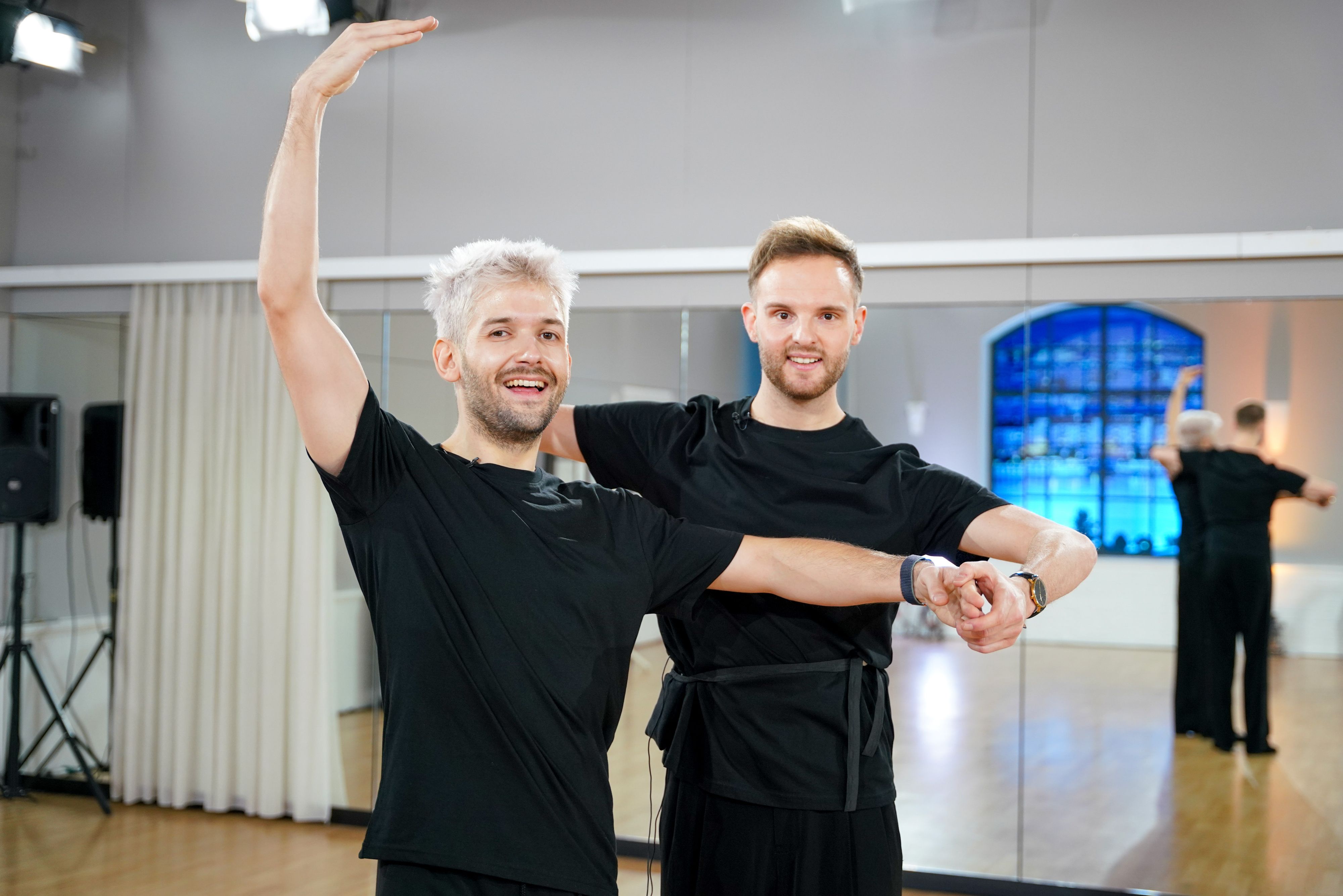 Michi Buchinger mit Tanzpartner Stanonik