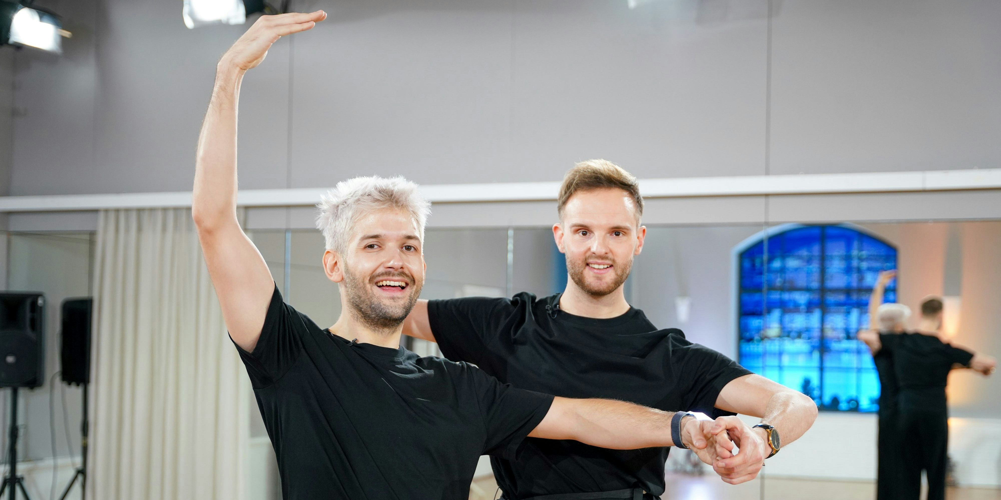 Michi Buchinger mit Tanzpartner Stanonik