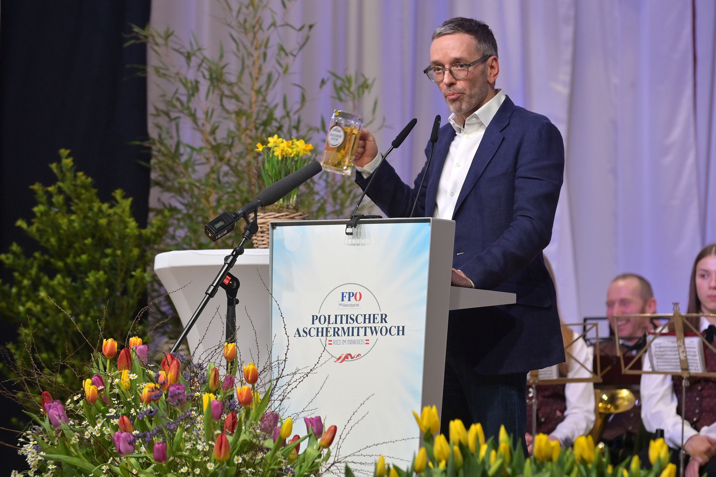 Kickl-Rede beim Aschermittwoch der FPÖ in Ried