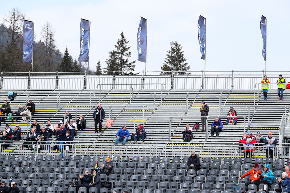 Geringer Fan-Andrang in Planica
