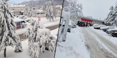 70 Zentimeter Neuschnee – Wetter-Wahnsinn am Balkan