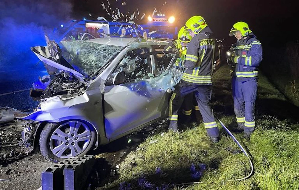 Autowrack nach dem Unfall mit der alkoholisierten Ex-ÖFB-Teamkapitänin