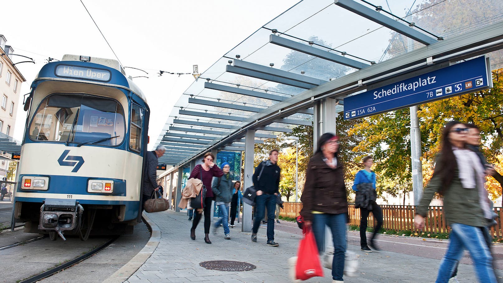 Um 22 Prozent mehr Fahrgäste entschieden sich im Vorjahr für die Badner Bahn, das waren 2,3 Millionen mehr als 2021.