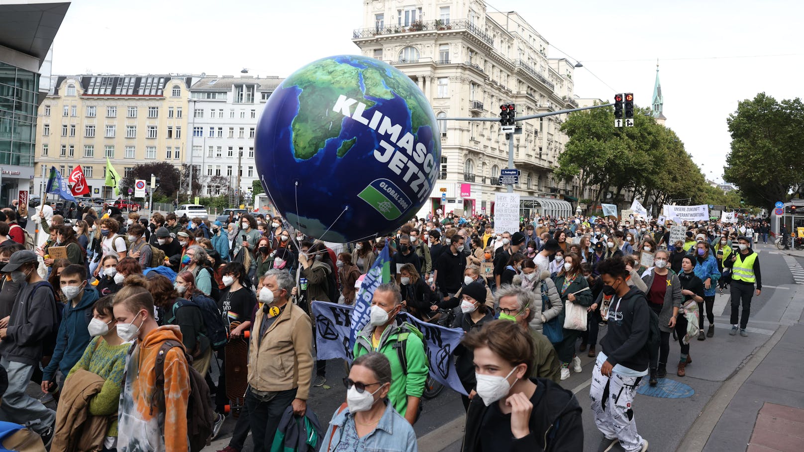 Klima-Aktivisten kündigen riesige Demo in ganz Wien an