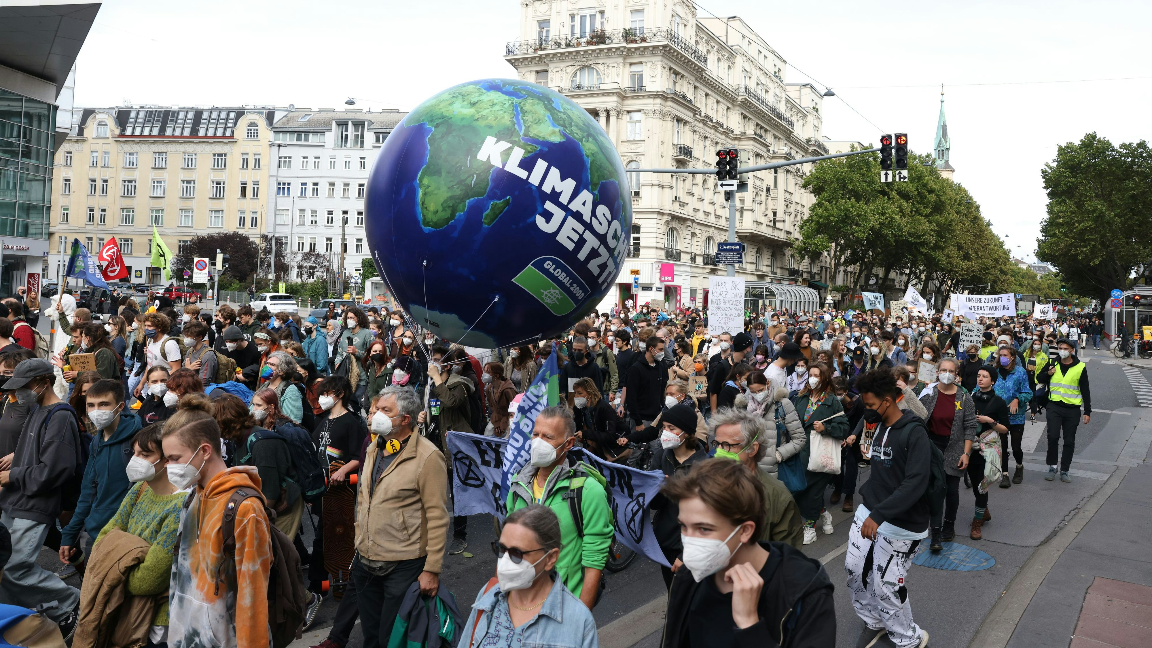 20210924 / klima demo fridays for future umweltschutz klimaschutz / foto: sabine hertel / tageszeitung heute
