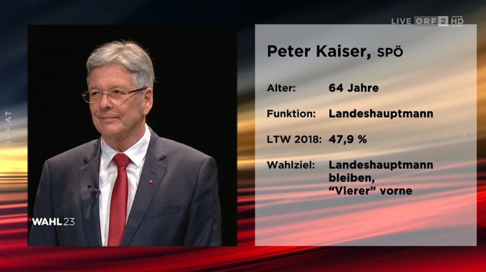 <strong>Peter Kaiser</strong> (SPÖ), amtierender Landeshauptmann