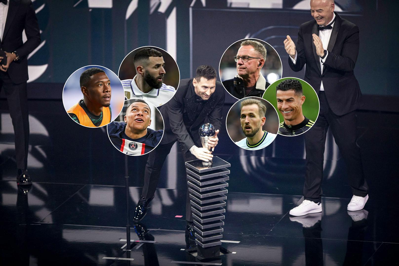 Weltfußballer: Rangnick wählte Messi, Ronaldo niemanden