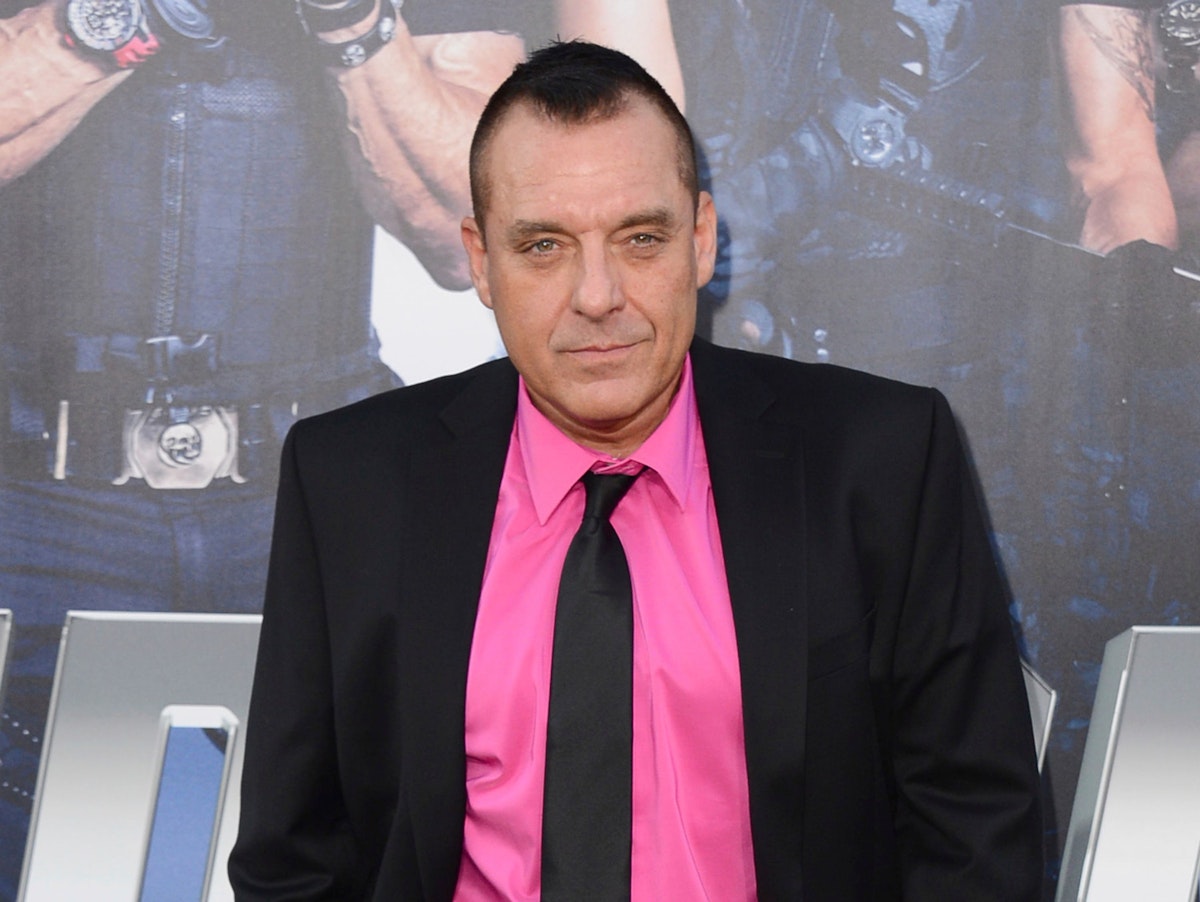 Download von www.picturedesk.com am 28.02.2023 (14:56).  FILE - In this Aug. 11, 2014 file photo, actor Tom Sizemore arrives at the premiere of "The Expendables 3" in Los Angeles. A newly released police report details allegations that actor Tom Sizemore groped an 11-year-old girl at a Utah photo shoot in 2003. The documents released Wednesday, Nov. 15, 2017, say the child actor told police Sizemore kissed and groped her as they posed for pictures for the movie eventually titled âßBorn Killers.âß (Photo by Jordan Strauss/Invision/AP, File) - 20160901_PD18929 - Rechteinfo: Rights Managed (RM)