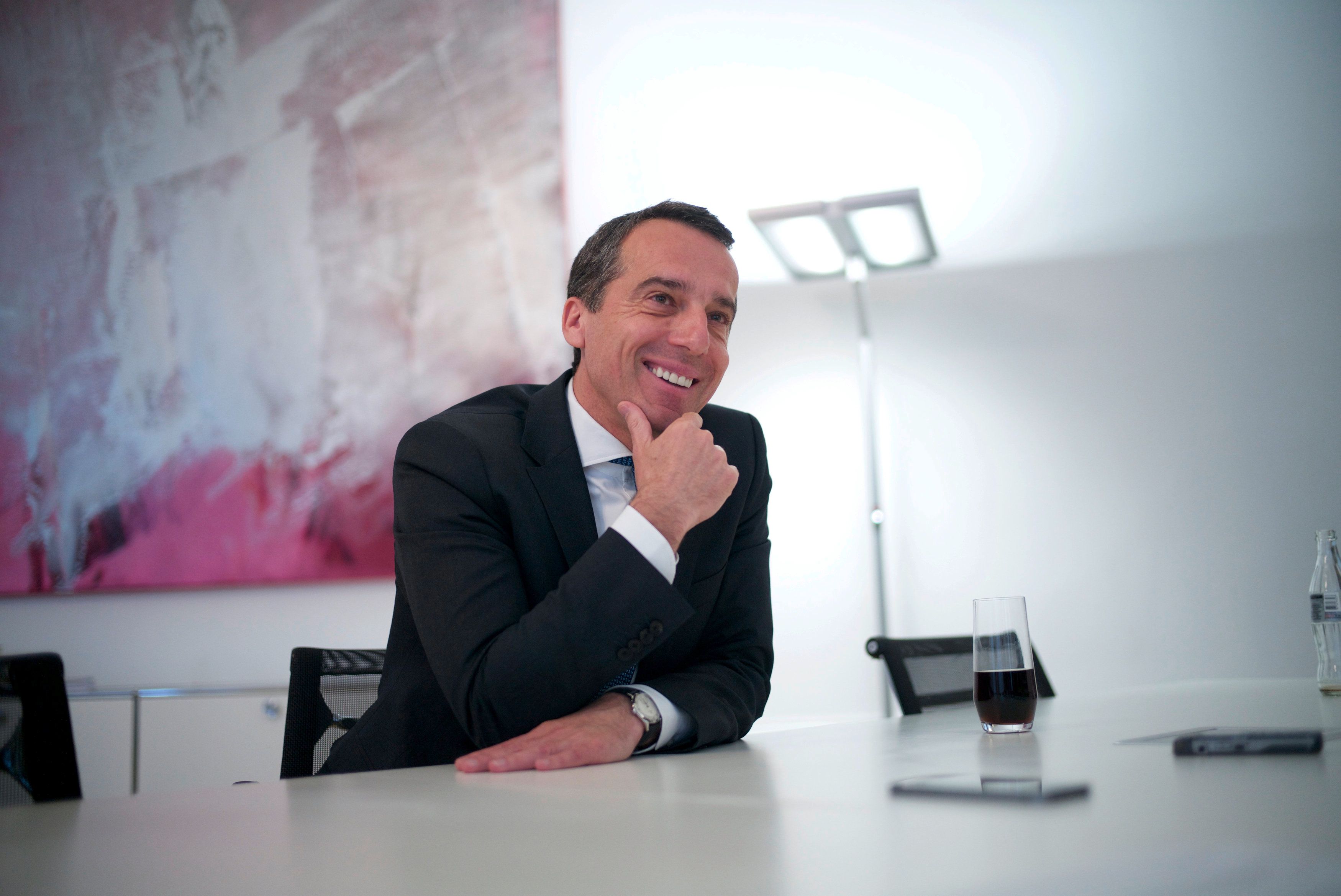 Ex-Kanzler Christian Kern hat angeblich Frühlingsgefühle.