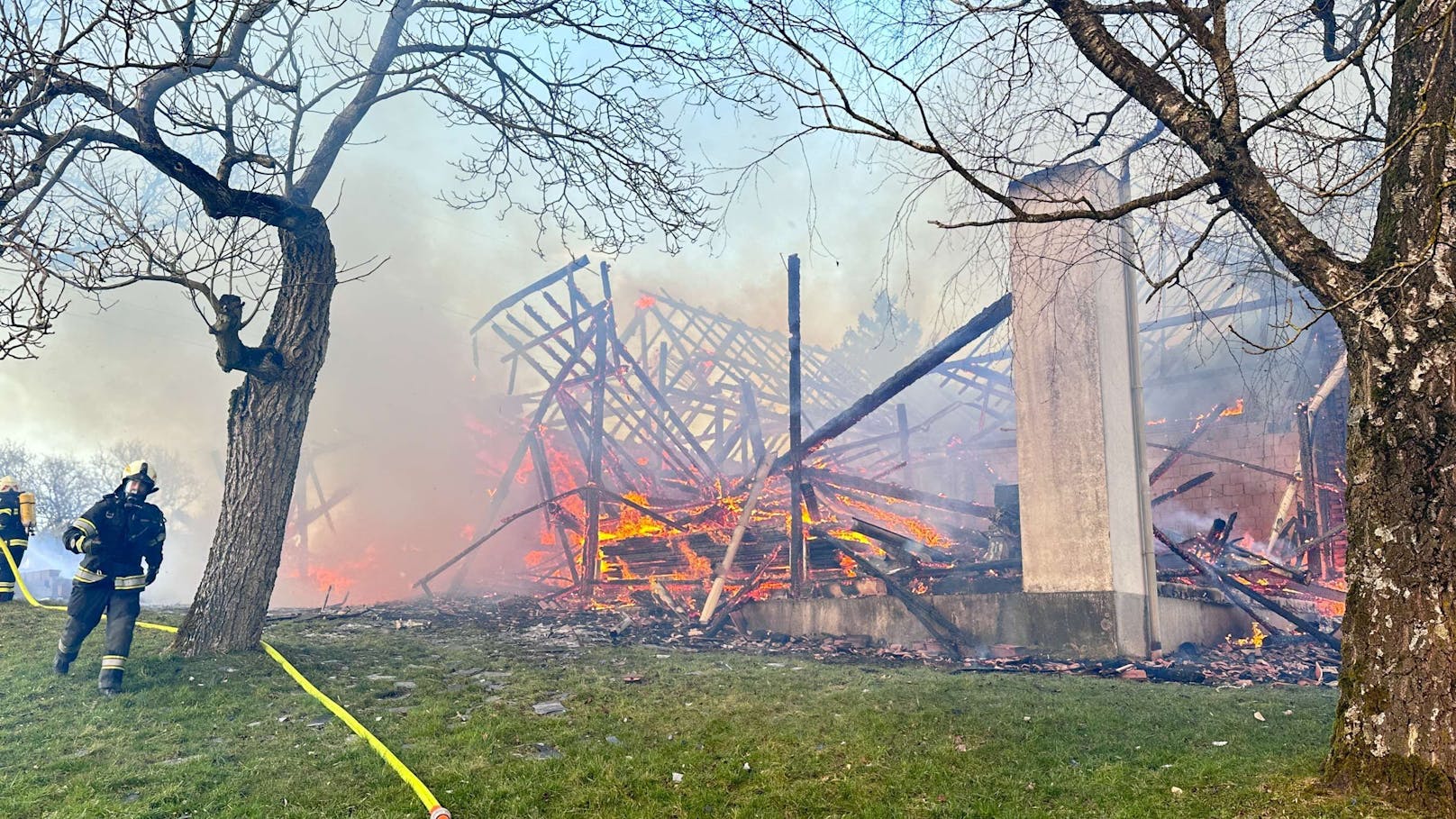 Einsatz für die Feuerwehr