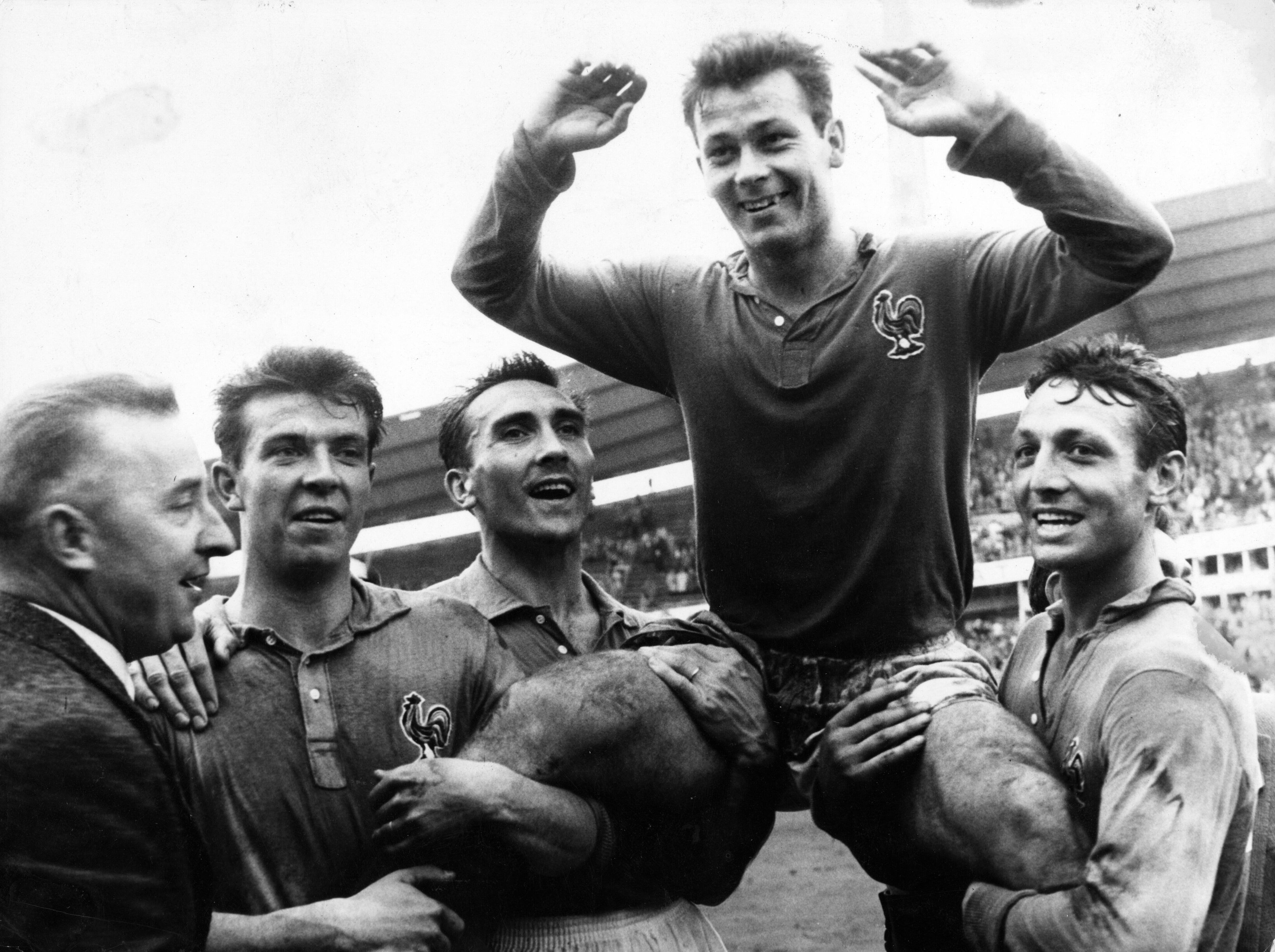 Just Fontaine bei der WM 1958