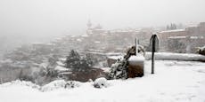 Schnee-Irrsinn auf Mallorca – das Militär rückt nun aus