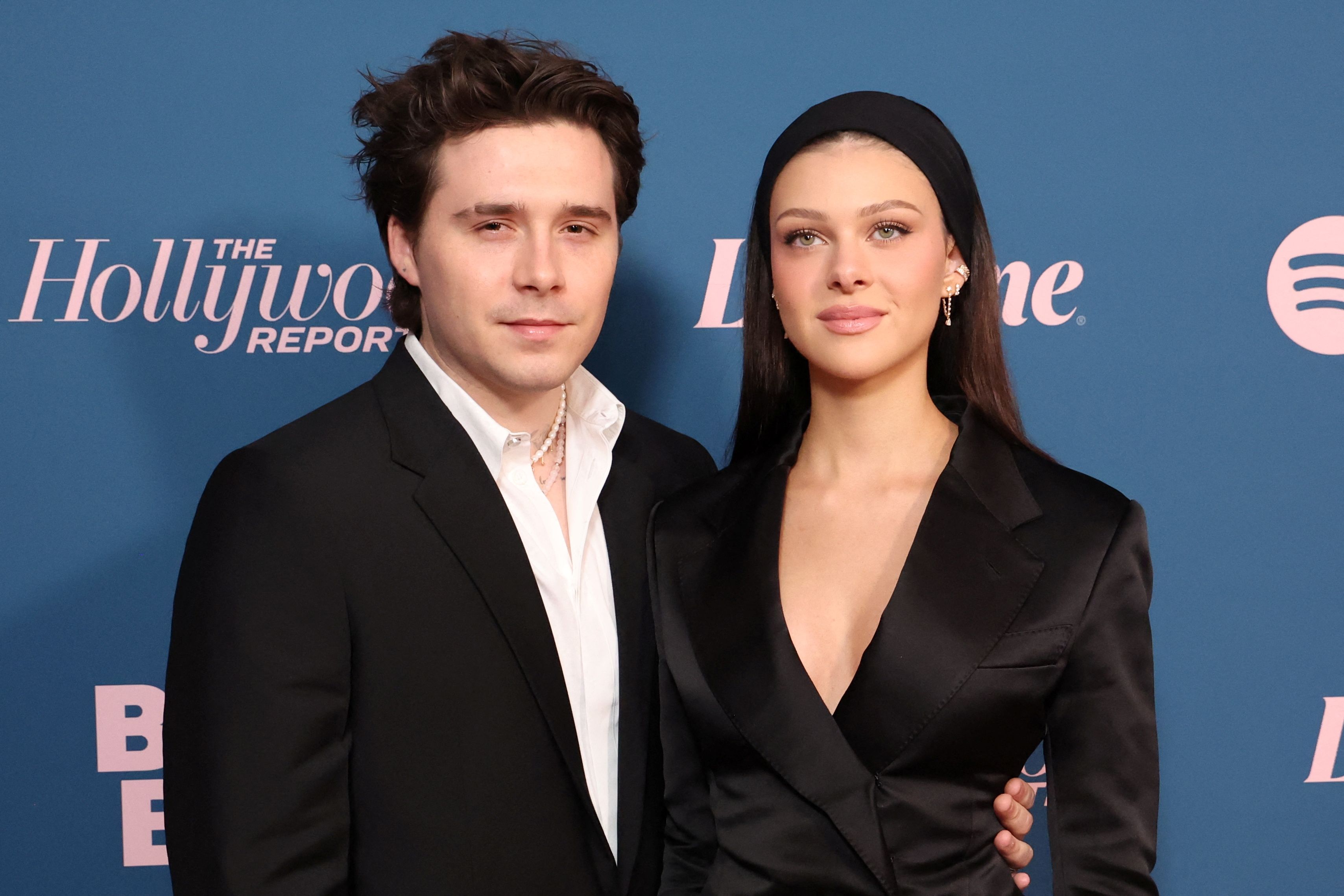 Brooklyn Beckham und seine Frau Nicola Peltz-Beckham.