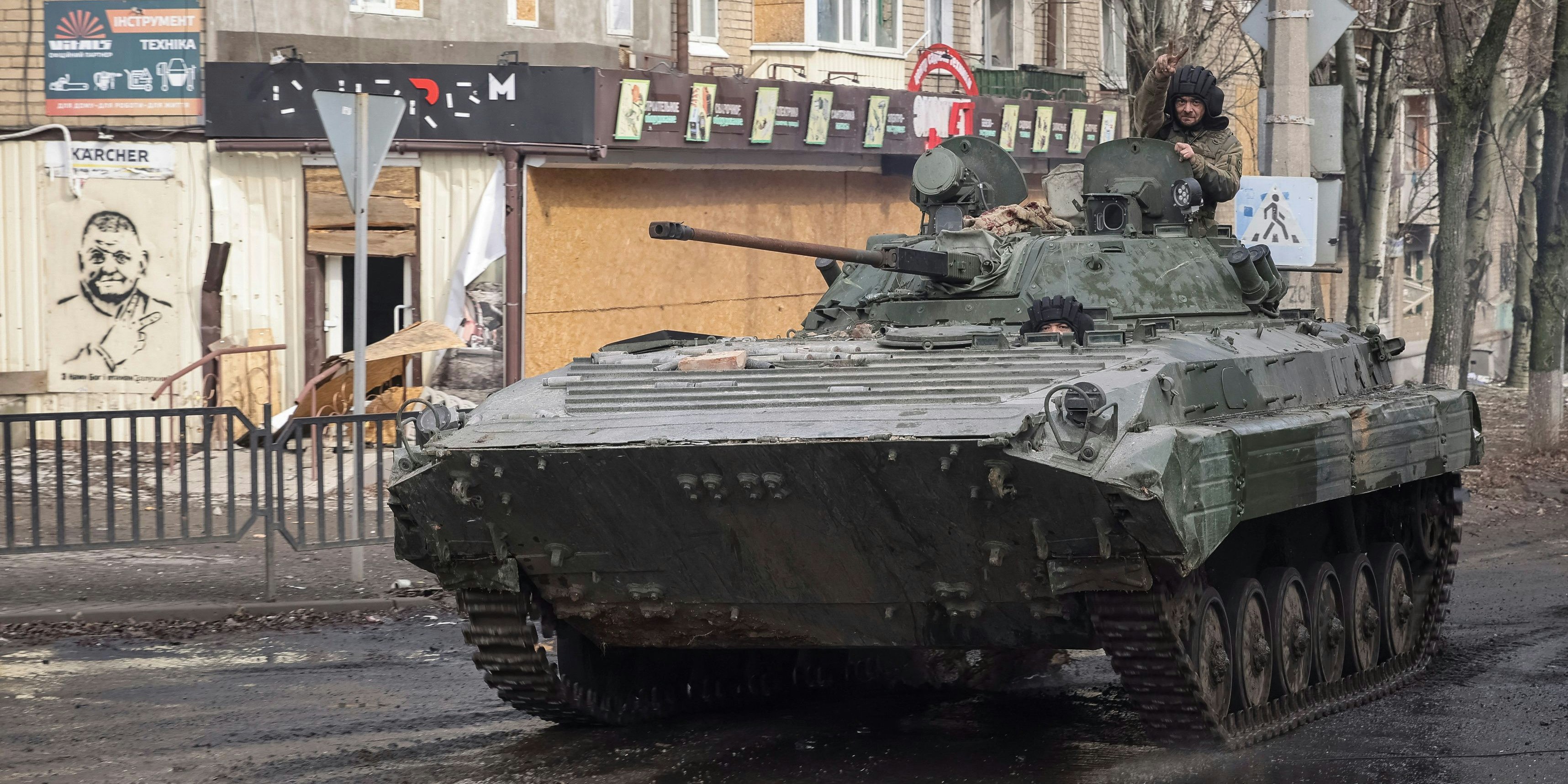 Die Situation in Bachmut wird für die ukrainischen Verteidiger immer komplizierter. 