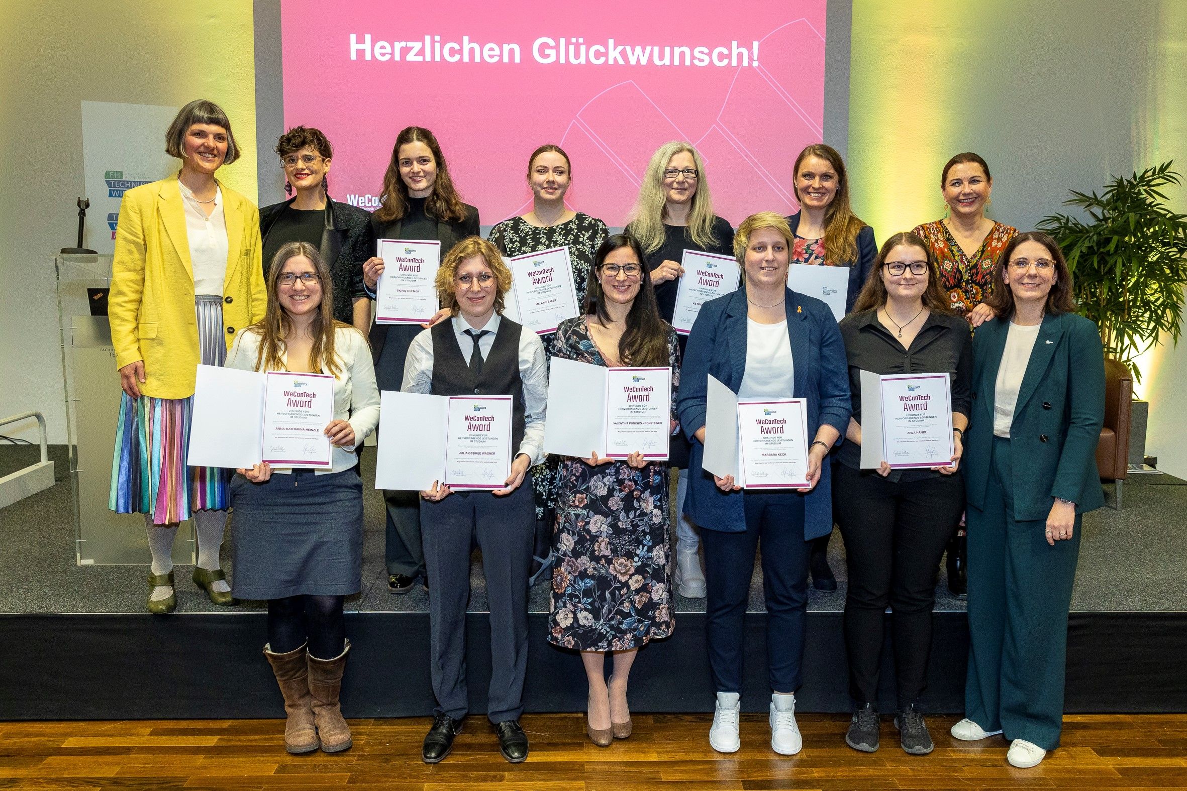 WeCanTech Award 2023: Frauen beleuchten Technik aus anderer Perspektive.