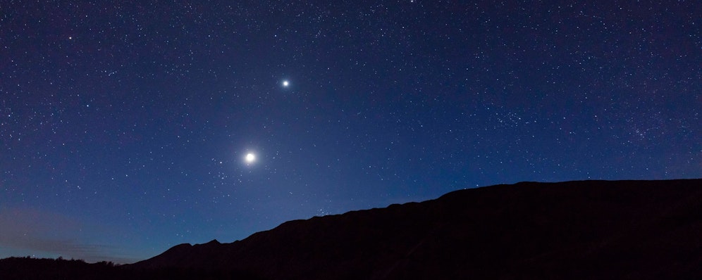 In den letzten Wochen kamen sich die beiden Planeten Venus und Jupiter immer näher.