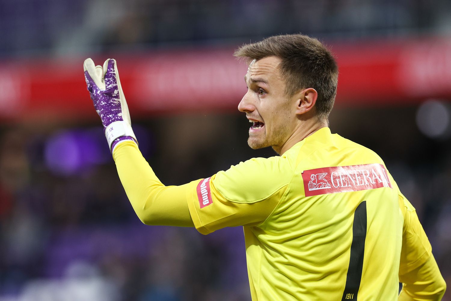 Christian Früchtl erlitt gegen Hartberg eine Gehirnerschütterung, meldete sich nun wieder zu Wort. 