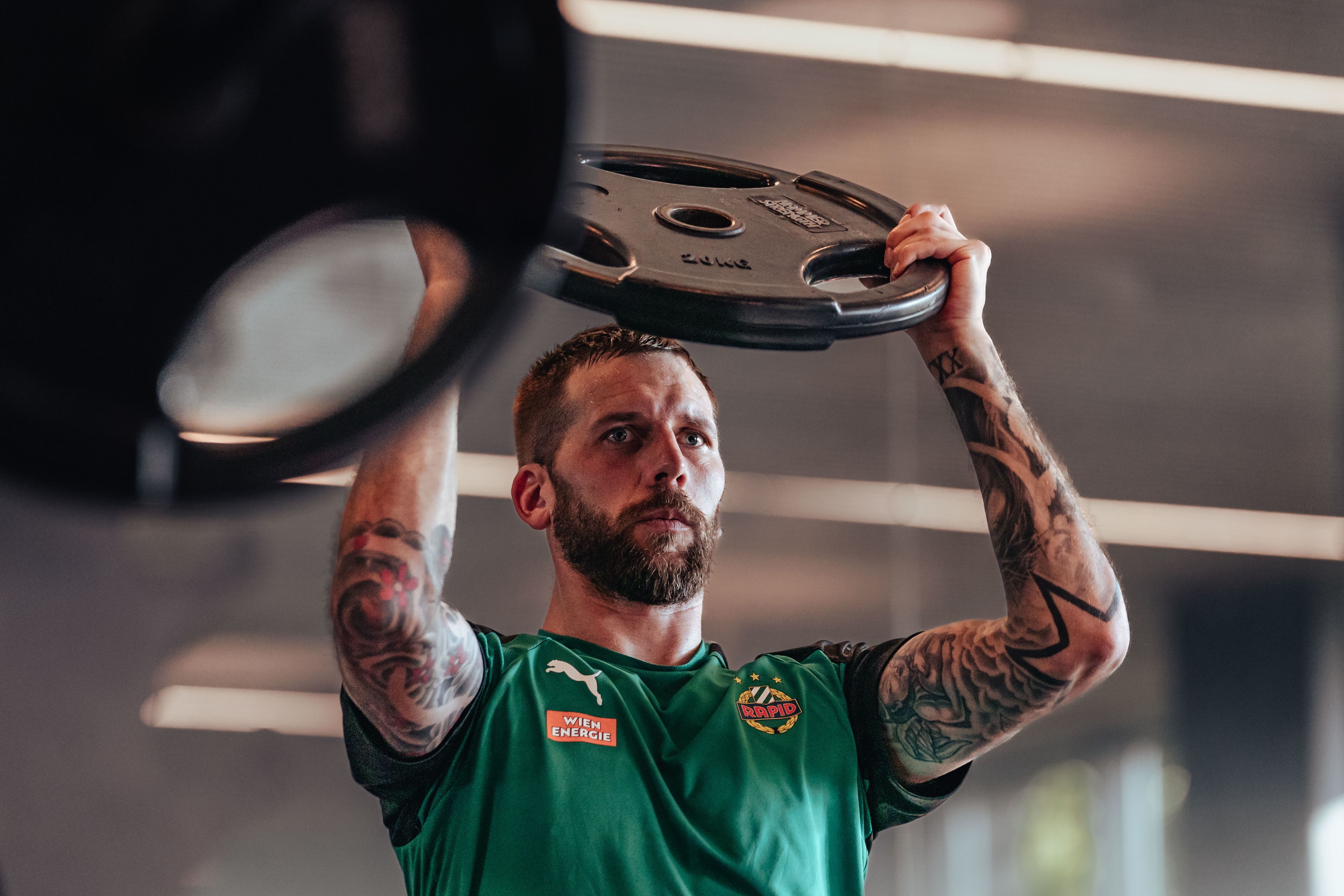 Guido Burgstaller ist bereit für das Duell mit Salzburg.