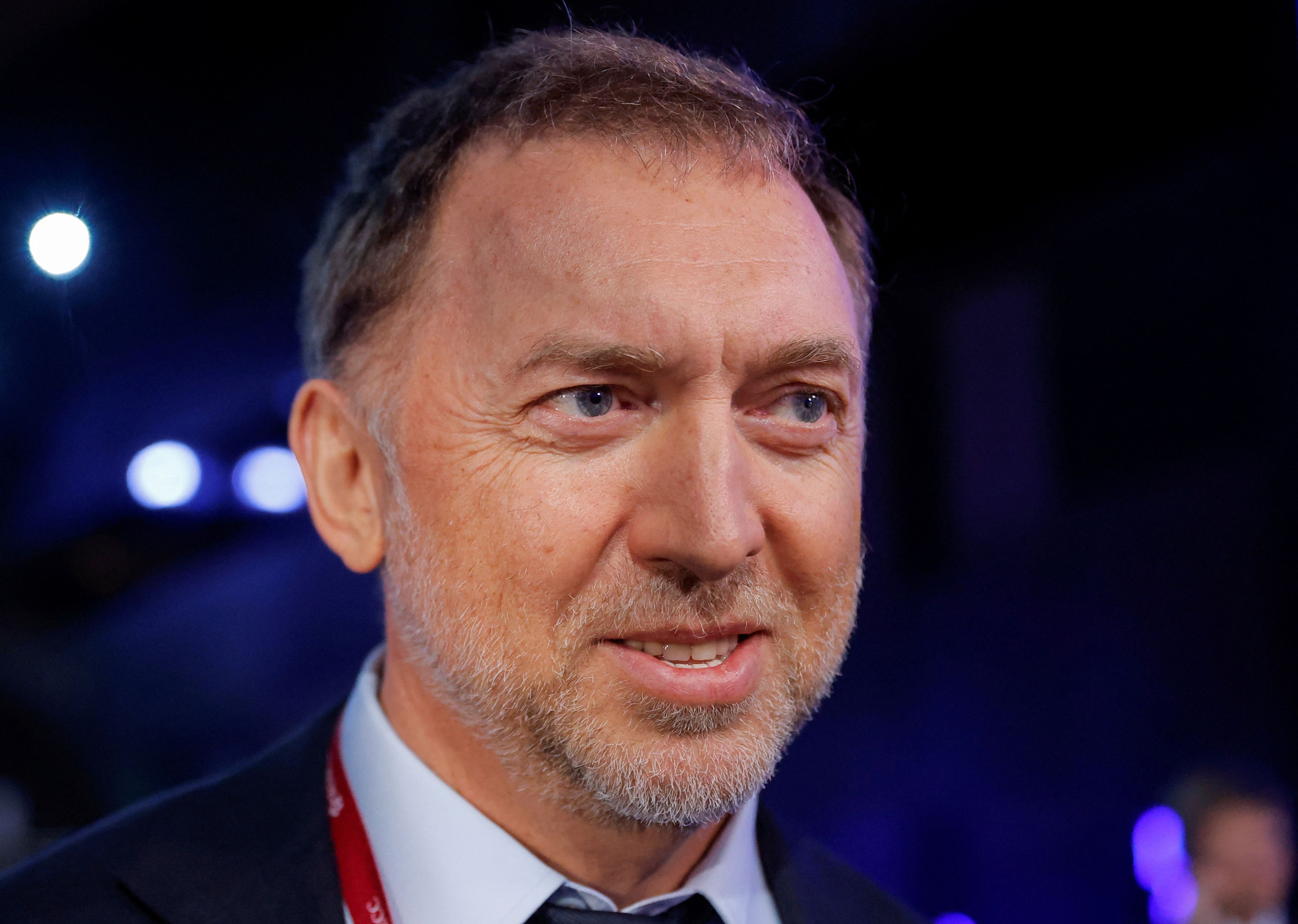 Oleg Deripaska beim Internationalen Wirtschaftsforum in St. Petersburg im Juni 2022. 
