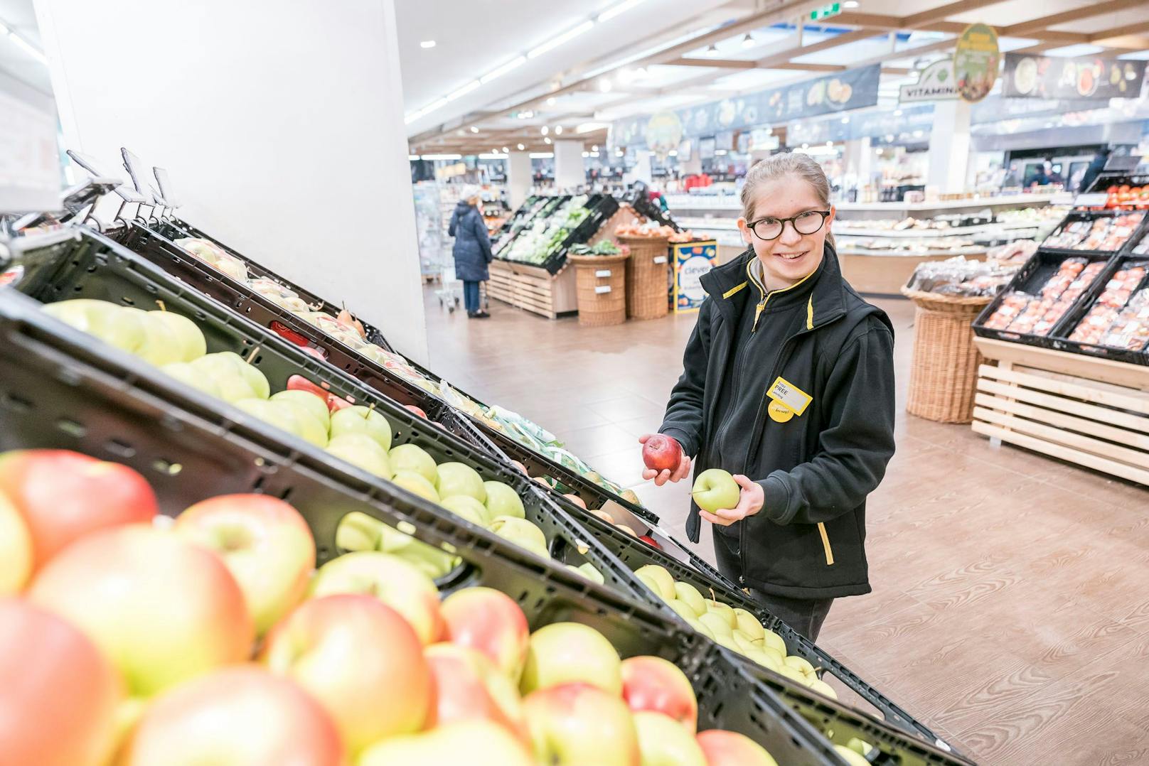 In ihrer Ausbildung macht die Wienerin alle Abteilungen durch.