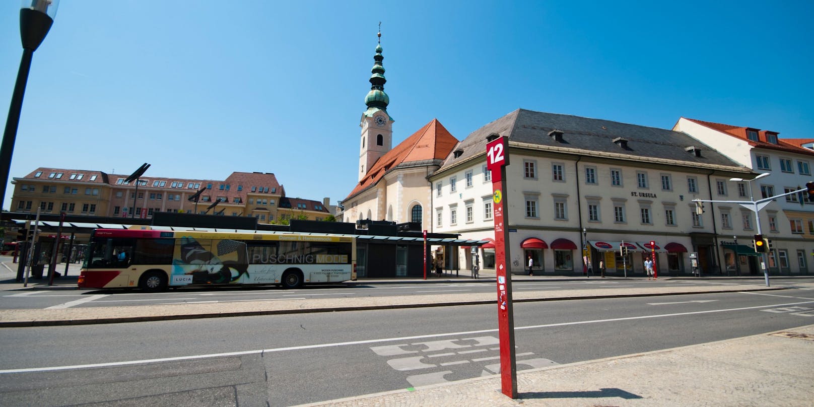 Der Vorfall ereignete sich in einem Bus der Stadt Klagenfurt. (Symbolbild)