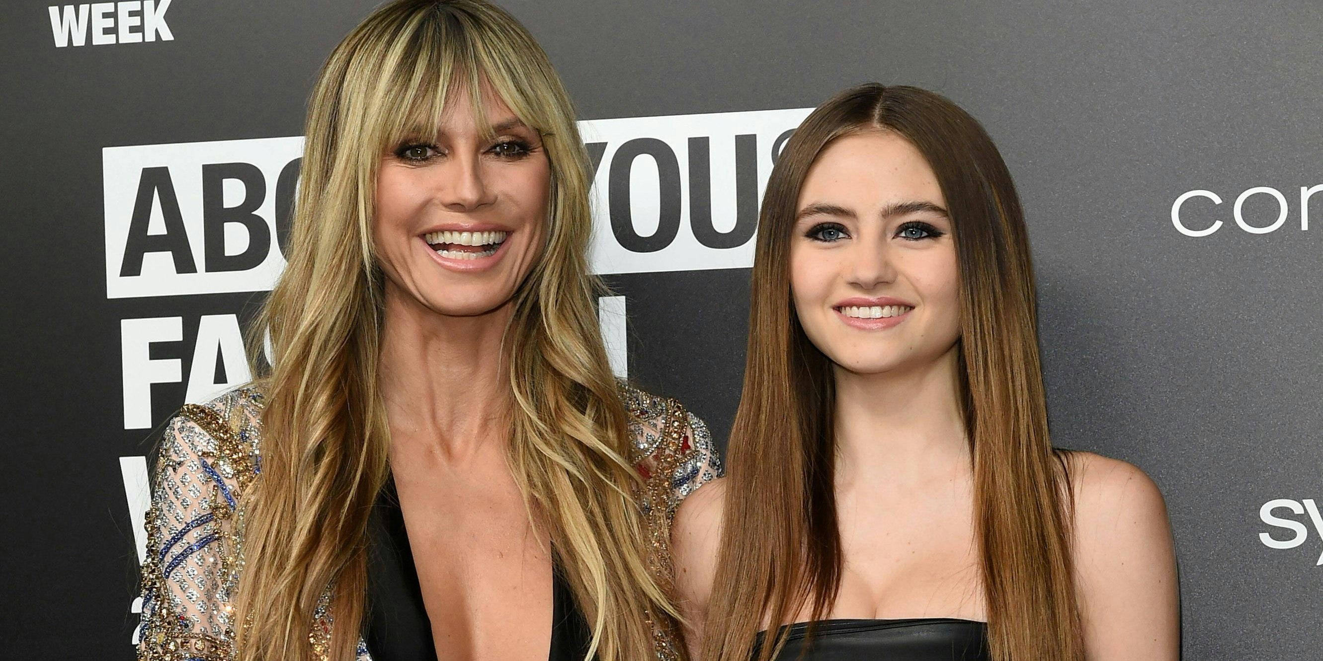 Ganz die Mama: Leni hat beim Modeln viel von Heidi gelernt.