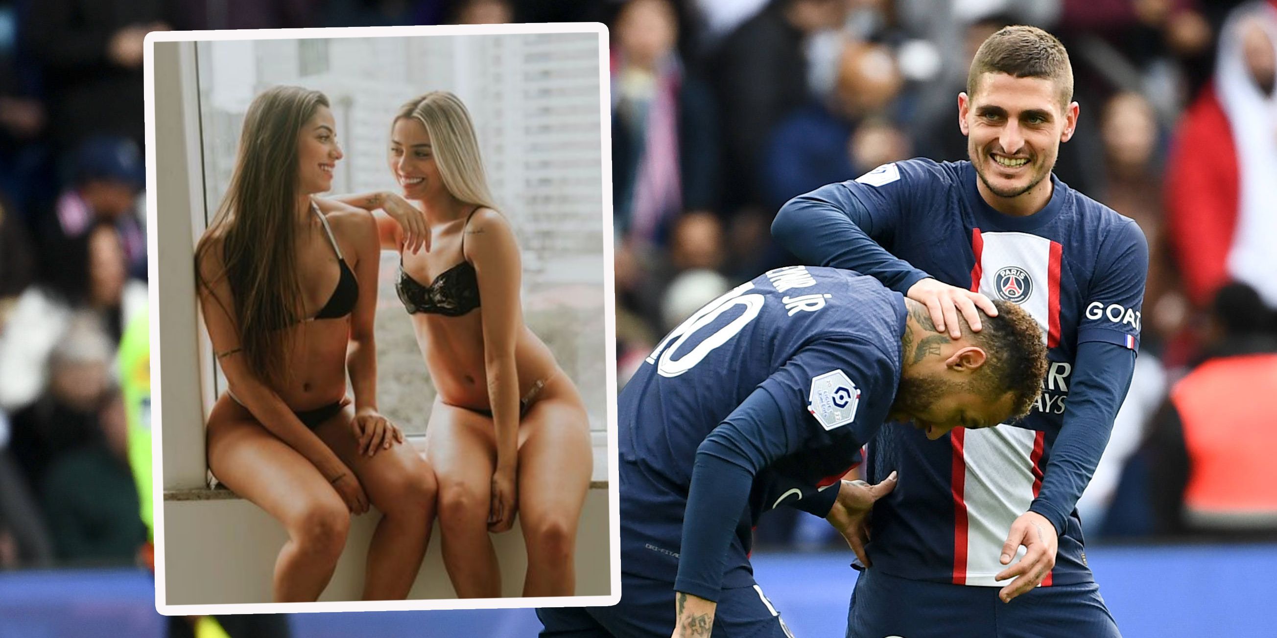 Neymar jr. blitzt bei diesen Zwillingen ab.