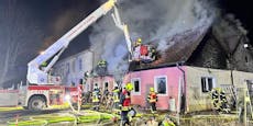Drama in Haag! Brand von Wohnhaus und 1 Toter