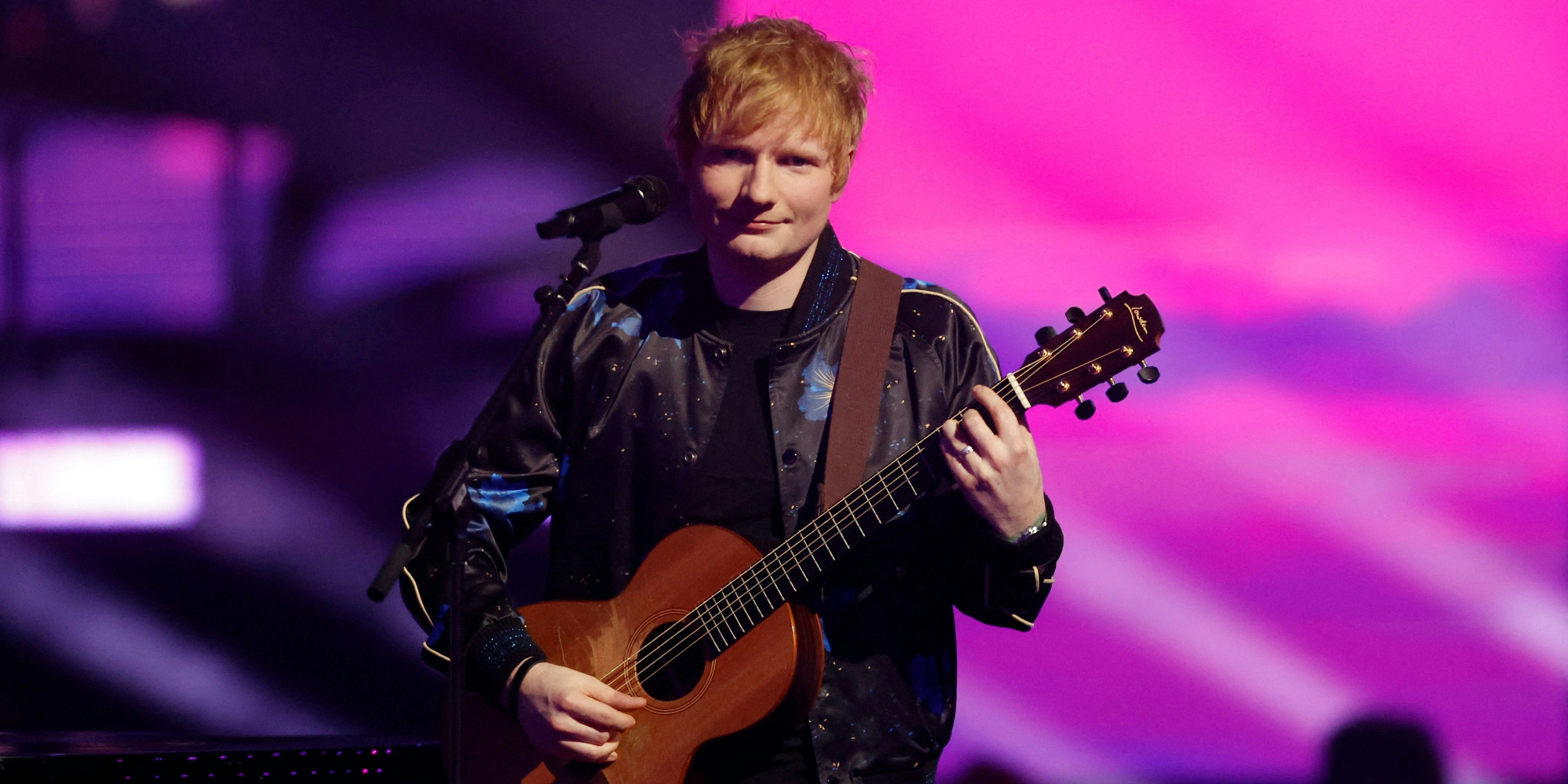 Ed Sheeran gibt seinen Fans ein Update.