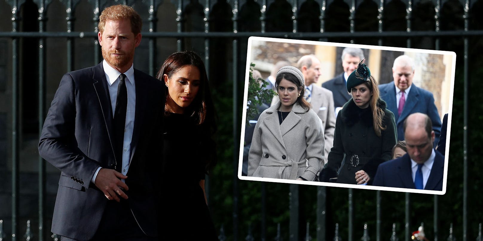 Geschockt: Halten Prinz Andrews Töchter zu Harry?