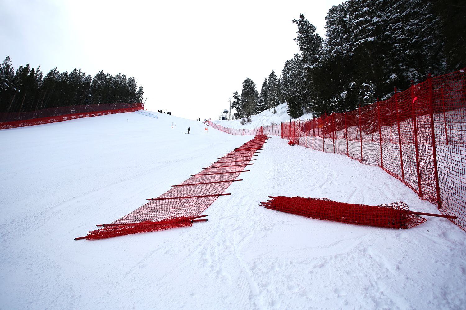 Schrecksekunde in Aspen