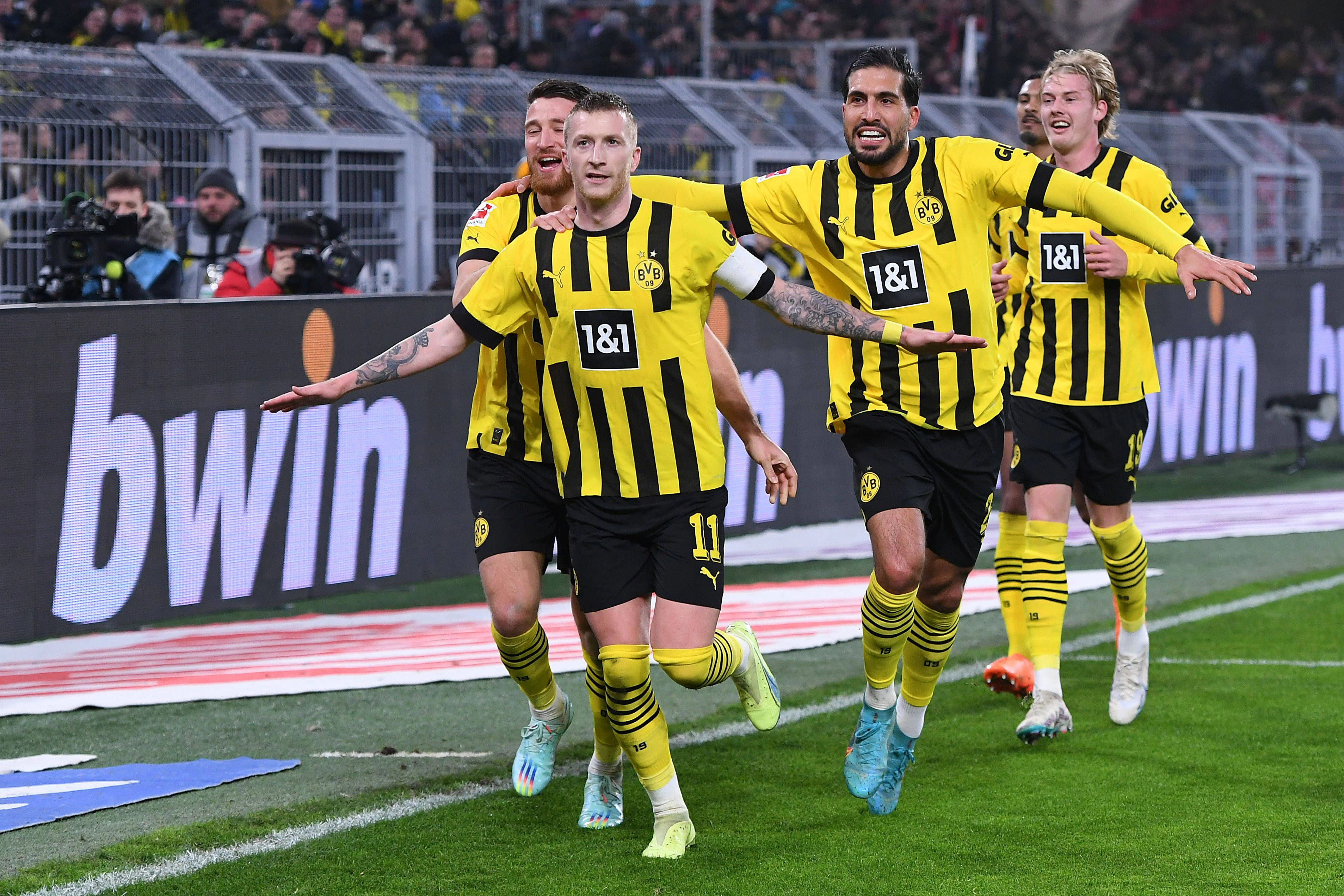 Jubel bei Borussia Dortmund