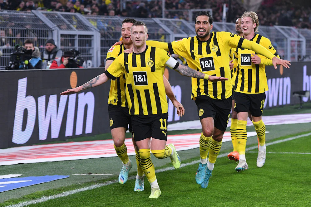 Jubel bei Borussia Dortmund