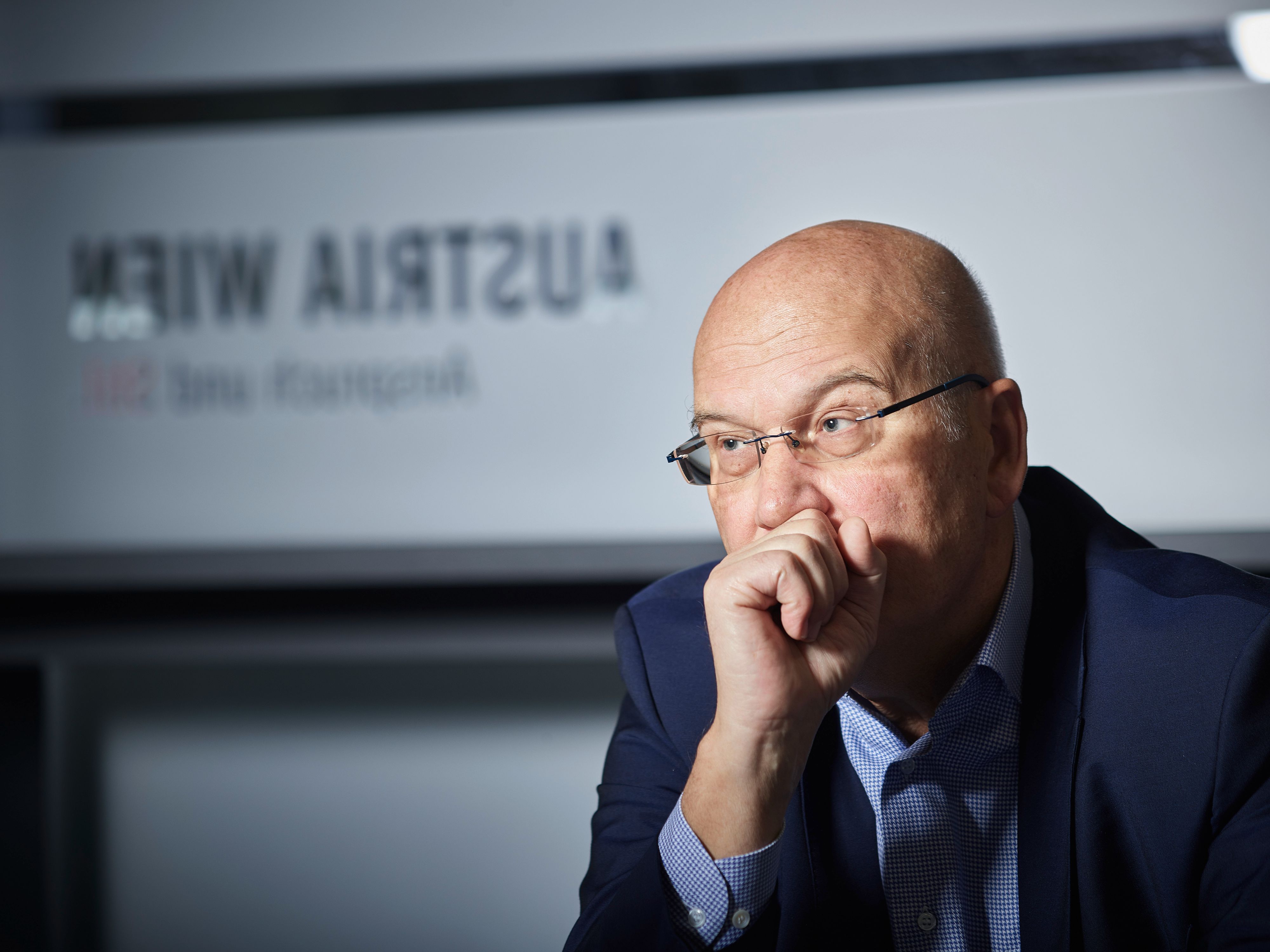 Austria-Präsident Frank Hensel verliert zunehmend die Rückendeckung. 