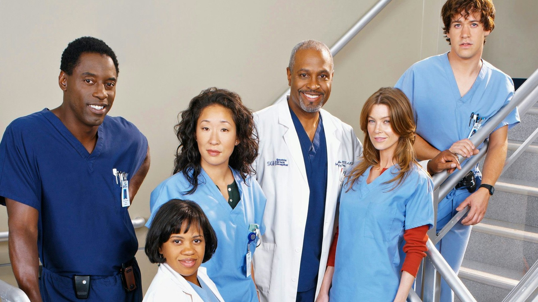 Download von www.picturedesk.com am 04.03.2023 (17:16).  "Grey's Anatomy".Isaiah Washington, Chandra Wilson, Sandra Oh, James Pickens Jr., Ellen Pompeo, T.R. Knight, Katherine Heigl, Justin Chambers, Patrick Dempsey.2005.Photo by Frank Ockenfels.** J.C.C - 20050717_PD1109 - Rechteinfo: Rights Managed (RM) PictureDesk übernimmt hinsichtlich der Verwendung durch den Kunden keinerlei Haftung und Garantie. Die Verantwortung liegt ausschließlich beim Kunden. Redaktionelle Printverwendung ist üblicherweise möglich. Keine TV und Videonutzung!
