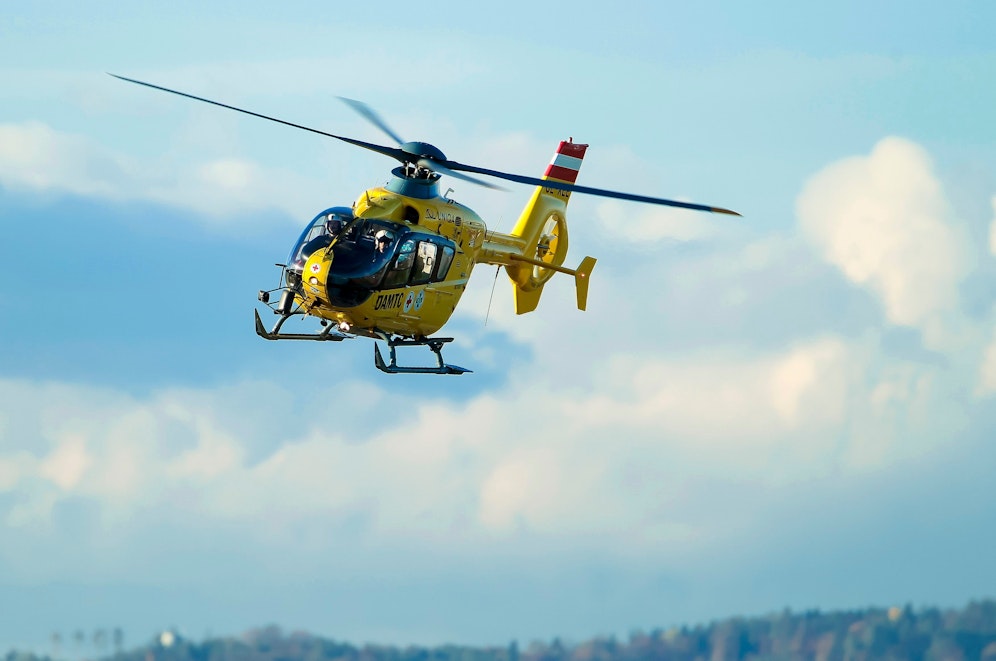 Das verletzte Kleinkind wurde mit dem Christophorus 12 in die Grazer Klinik geflogen. Symbolbild. 